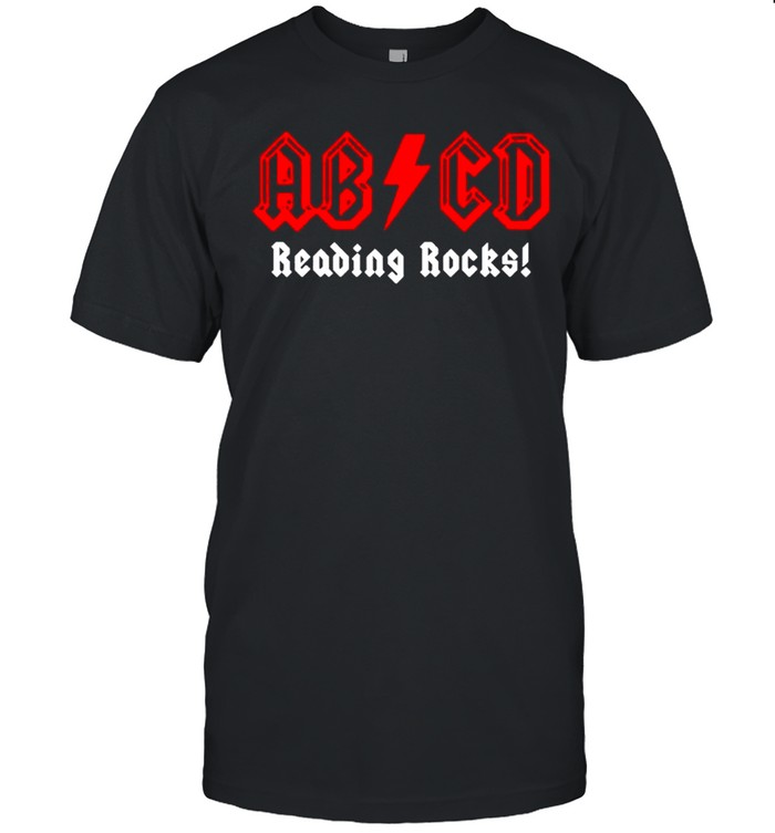 ABCD reading rocks shirt ABCD reading rocks shirt