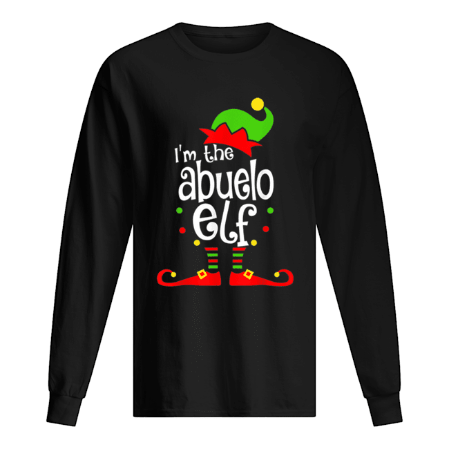 Abuelo Elf Christmas Spanish Grandpa Matching Family Xmas shirt Abuelo Elf Christmas Spanish Grandpa Matching Family Xmas shirt