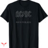 Acdc Vintage T-shirt Black In Black