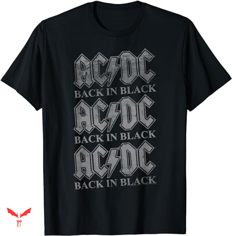 Acdc Vintage T-shirt Black Style Acdc Vintage T-shirt Black Style
