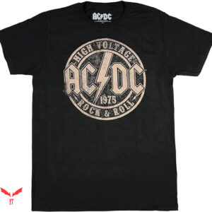 Acdc Vintage T-shirt Gothic Style
