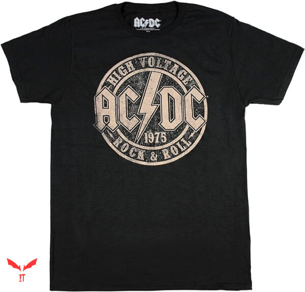Acdc Vintage T-shirt Gothic Style