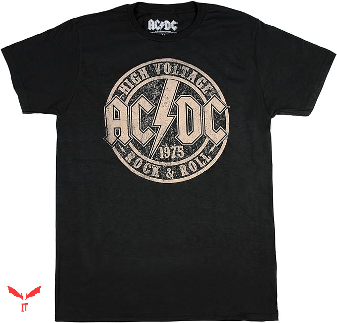 Acdc Vintage T-shirt Gothic Style Acdc Vintage T-shirt Gothic Style