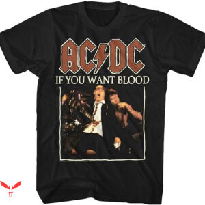Acdc Vintage T-shirt If You Want Blood