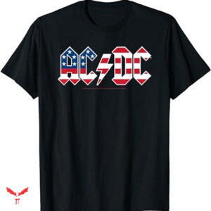 Acdc Vintage T-shirt USA Flag