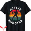 Active Shooter Basketball T-Shirt Grunge Basketball Quote