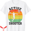 Active Shooter Basketball T-Shirt Player Retro Basket Lover