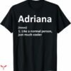 Adriana Lima T-shirt Definition