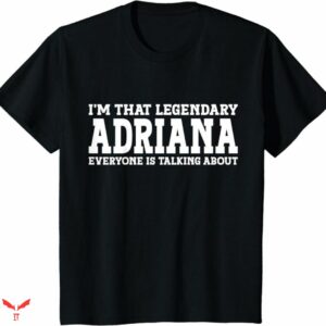 Adriana Lima T-shirt Minimal Logo