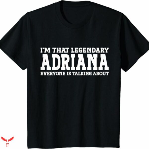 Adriana Lima T-shirt Minimal Logo