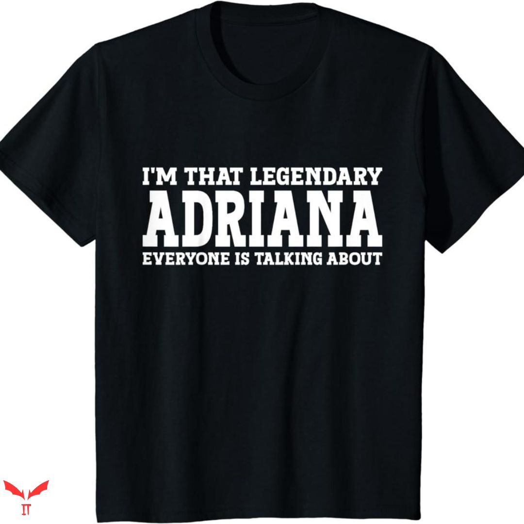 Adriana Lima T-shirt Minimal Logo Adriana Lima T-shirt Minimal Logo