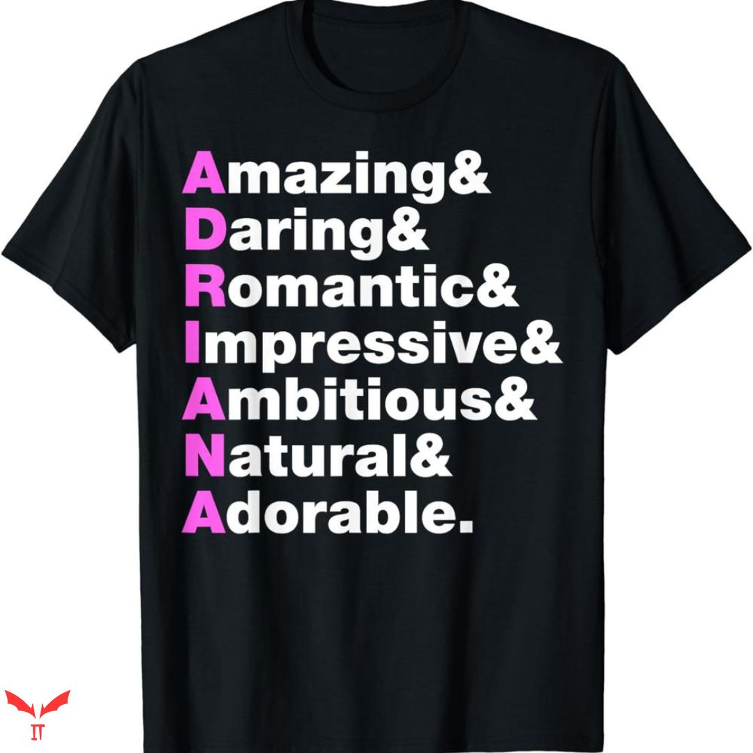 Adriana Lima T-shirt Pink Character Adriana Lima T-shirt Pink Character