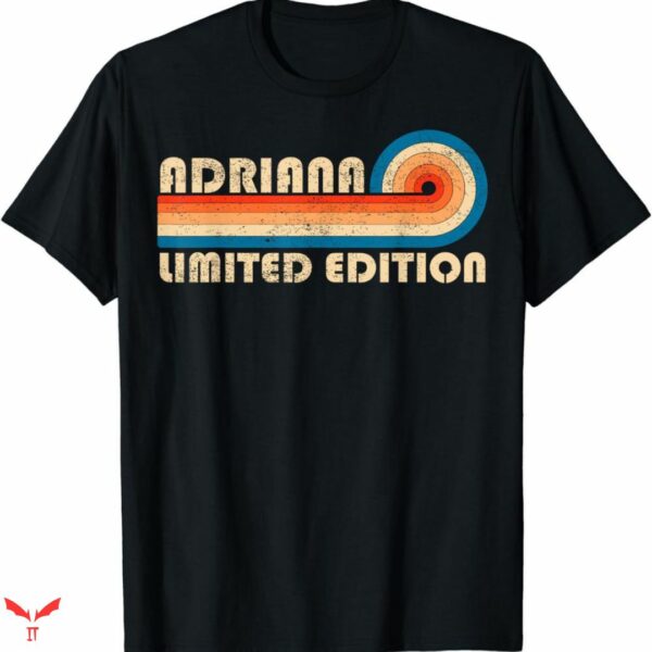 Adriana Lima T-shirt Retro Style
