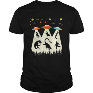Alien Abduction Trex Loch Ness Monster Bigfoot shirt