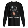 All I Want For Christmas Is Lady Violet Crawley Downton Abbey shirt