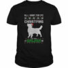 Alles was ich will fur mein Weihnachten Golden Retriever Hund hassliche Weihnachten Shirt
