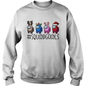 Among Us Squad Goals Christmas shirt 3