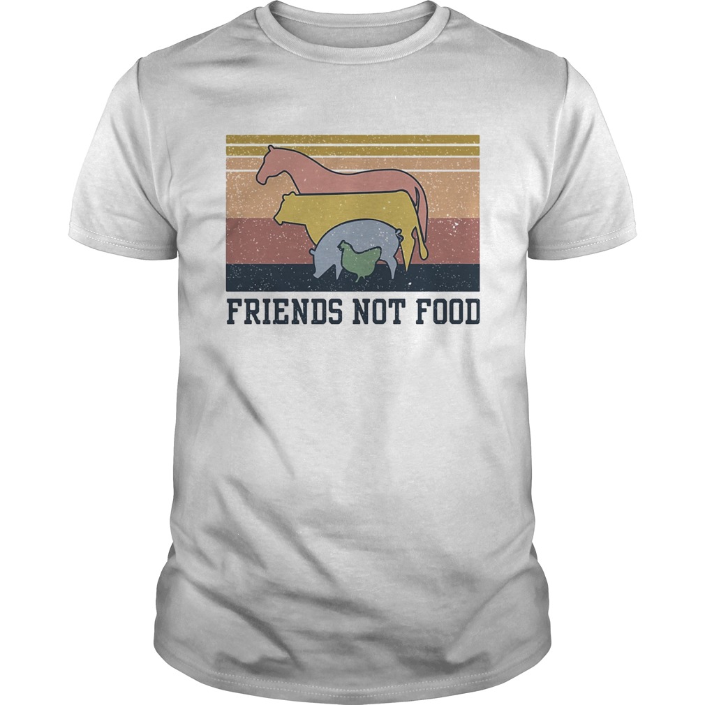Animal Friends not food vintage shirt Animal Friends not food vintage shirt