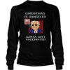 Anti President Biden Vaccination Christmas Shirt