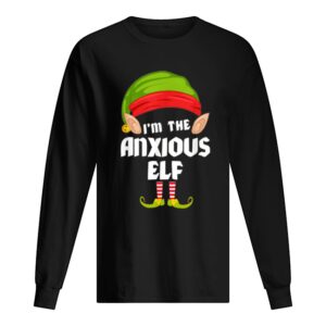 Anxious Elf Matching Family Group PJ Christmas shirt