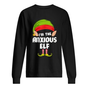 Anxious Elf Matching Family Group PJ Christmas shirt