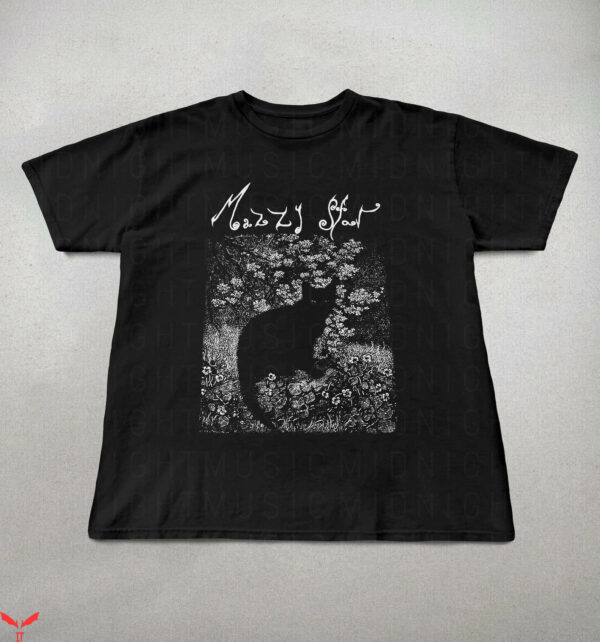 Around The Fur T-Shirt Mazzy Star Cat T-Shirt
