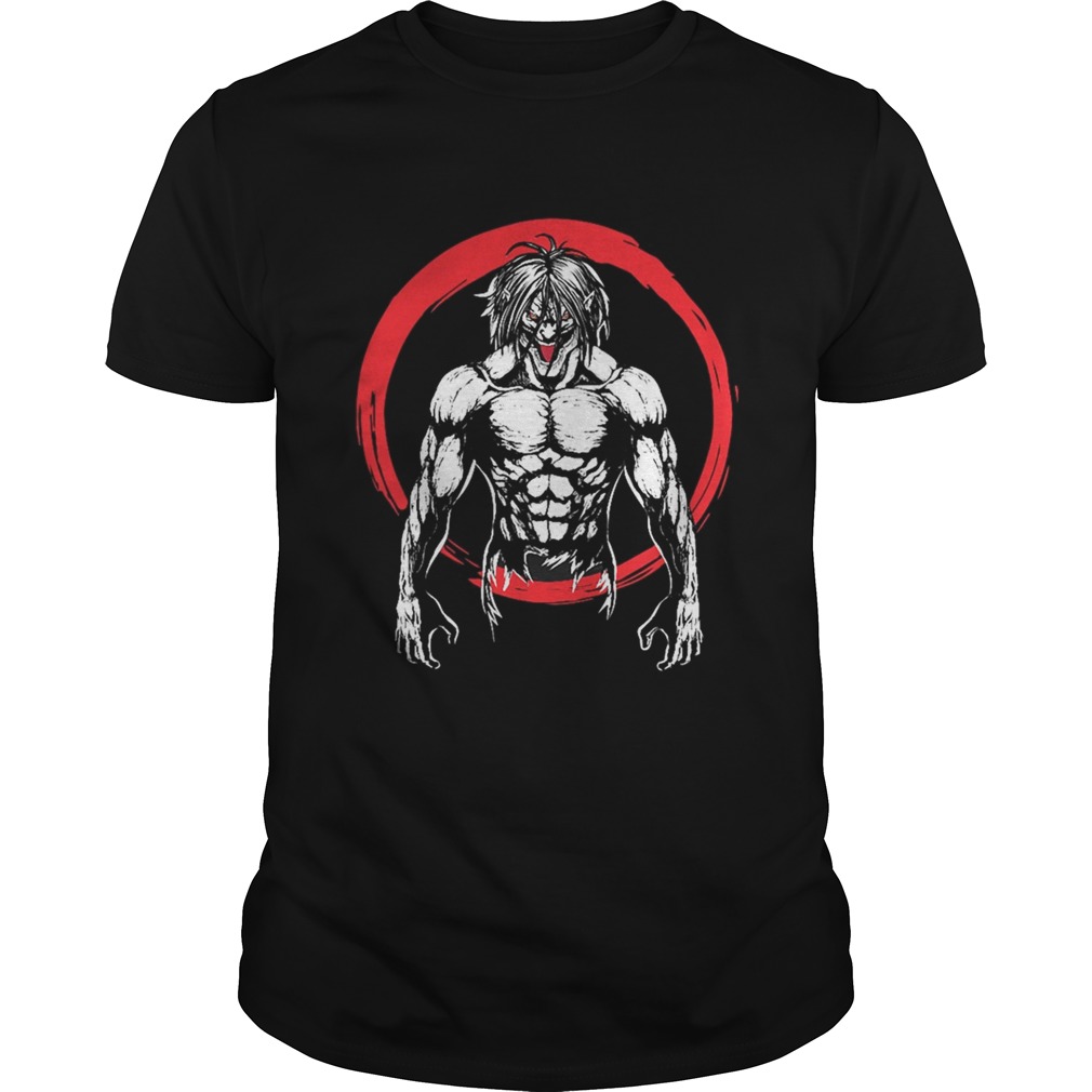 Attack on titanEren Titans Camiseta shirt Attack on titanEren Titans Camiseta shirt