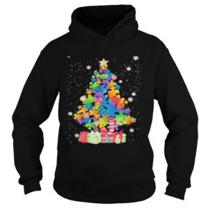 Autism Christmas Tree shirt