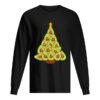 Avocado Christmas Tree Funny Vegan Green Guac Gift shirt