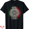 Aztec Western T-Shirt Sun Stone Mexican Art T-Shirt Trending