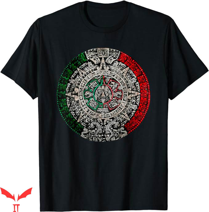 Aztec Western T-Shirt Sun Stone Mexican Art T-Shirt Trending Aztec Western T-Shirt Sun Stone Mexican Art T-Shirt Trending