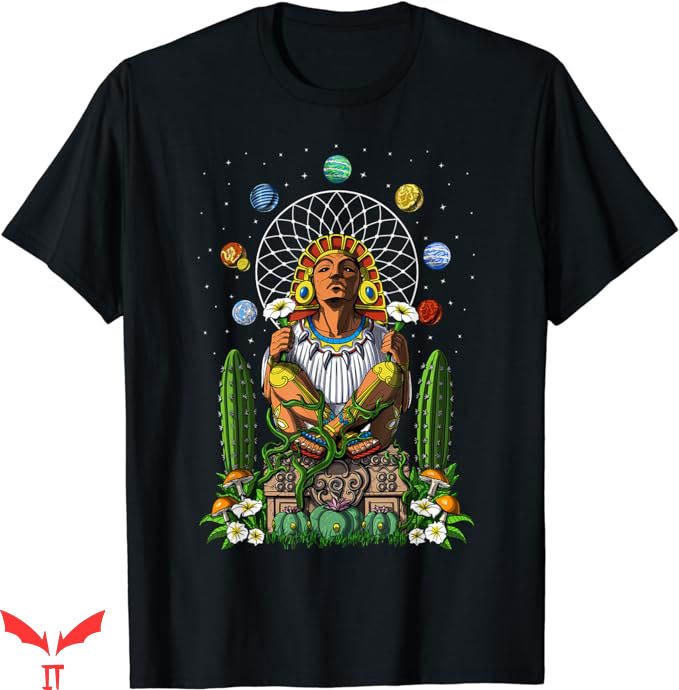 Aztec Western T-Shirt Xochipilli Aztec God Ancient Trending Aztec Western T-Shirt Xochipilli Aztec God Ancient Trending