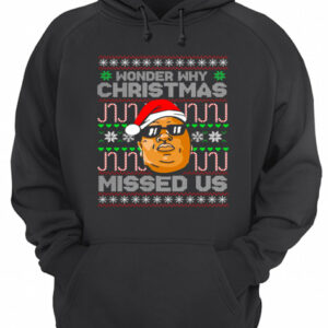 BIG Wonder Why Christmas Missed Us shirt 3