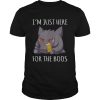 Baby Gengar drink beer I’m just here for the boos shirt