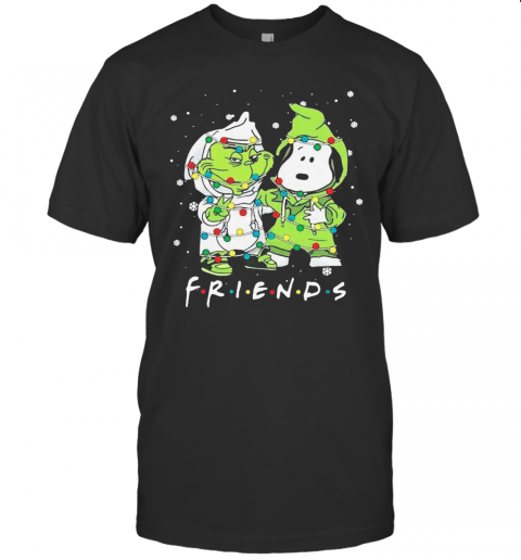 Baby Grinch And Snoopy Friends Merry Christmas Light T-Shirt Baby Grinch And Snoopy Friends Merry Christmas Light T-Shirt