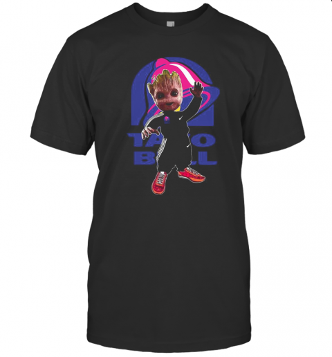 Baby Groot Taco Bell Logo T-Shirt Baby Groot Taco Bell Logo T-Shirt