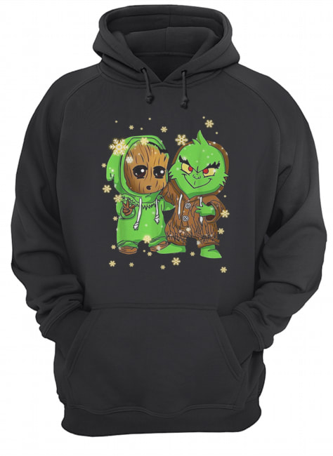 Baby Groot and Grinch Christmas shirt Baby Groot and Grinch Christmas shirt
