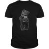 Baby Groot hug Cat shirt