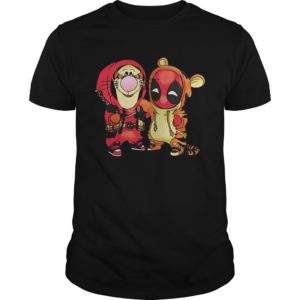 Baby Tigger and Deadpool shirt