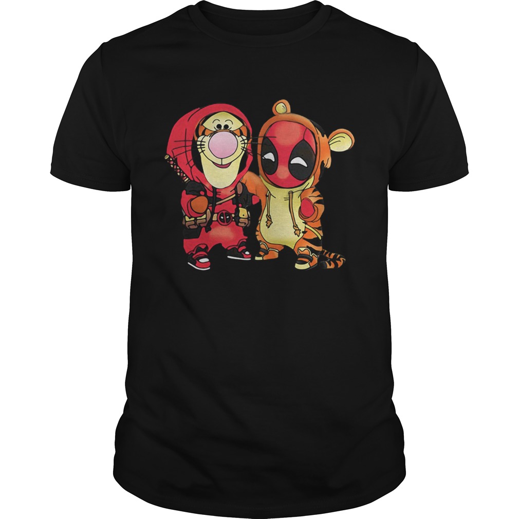 Baby Tigger and Deadpool shirt Baby Tigger and Deadpool shirt