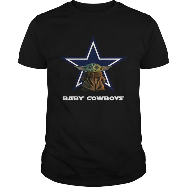 Baby Yoda Baby Cowboys Dallas Cowboys shirt