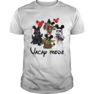 Baby Yoda Darth Vader Boba Frick Stormtrooper Vacay Mode shirt