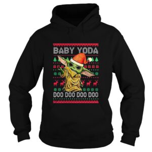 Baby Yoda Doo Doo Doo ugly Christmas shirt