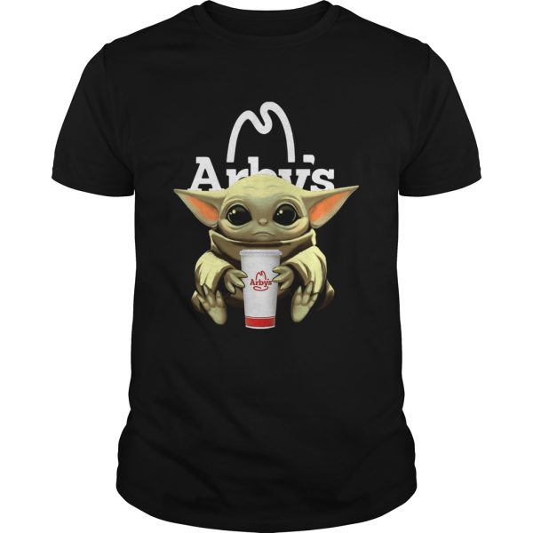 Baby Yoda Hug Arbys shirt