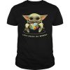 Baby Yoda Hug Autism Love Needs No Words shirt
