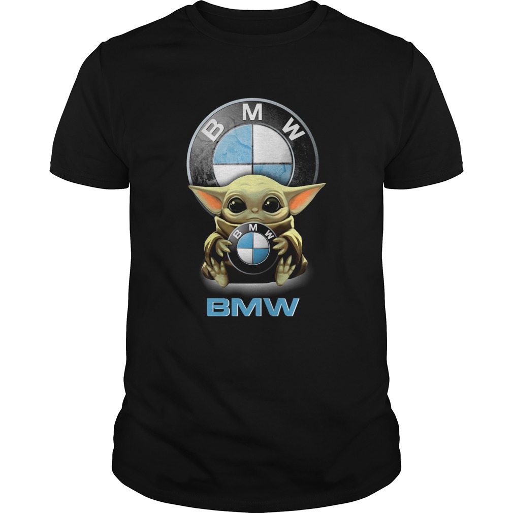 Baby Yoda Hug BMW shirt Baby Yoda Hug BMW shirt
