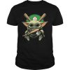 Baby Yoda Hug Baseball shirt