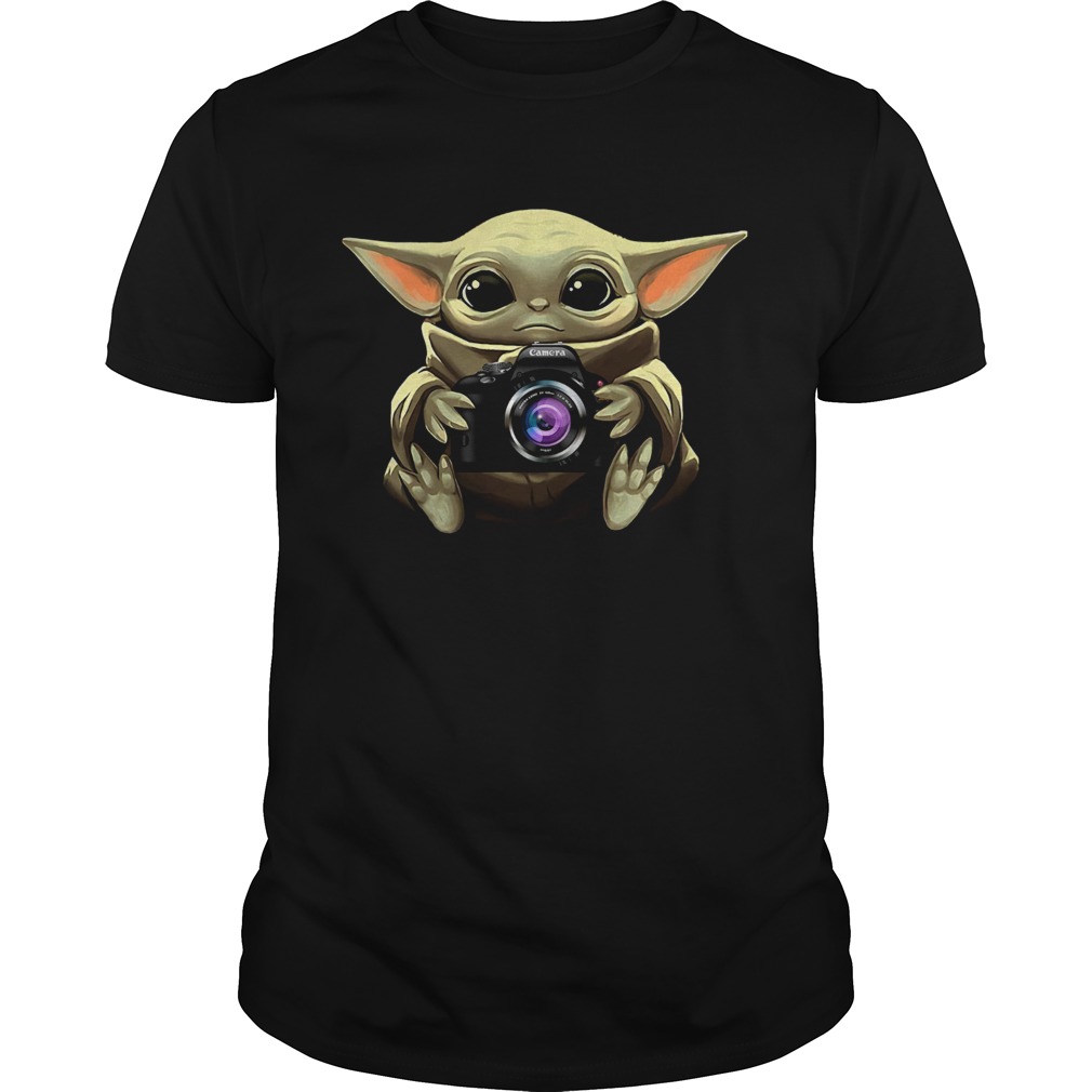 Baby Yoda Hug Camera shirt Baby Yoda Hug Camera shirt