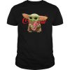 Baby Yoda Hug Coca Cola shirt