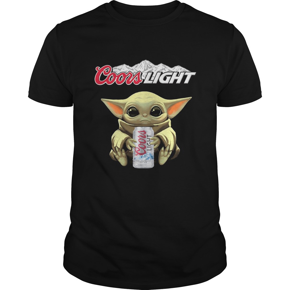 Baby Yoda Hug Coors Light shirt Baby Yoda Hug Coors Light shirt